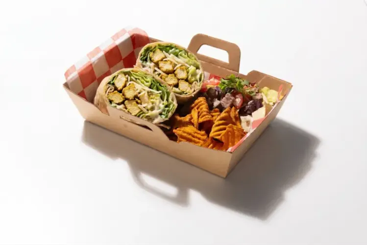 Wrap chicken
